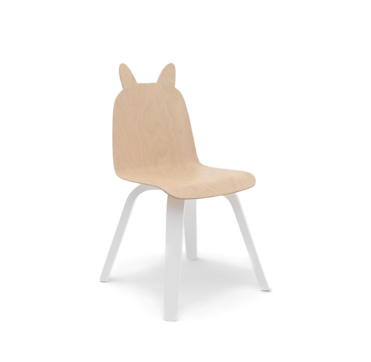 Lot de 2 Chaises Lapin Play - Bouleau